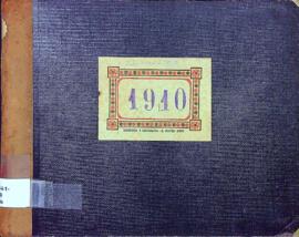 Registre de socis de l'any 1910