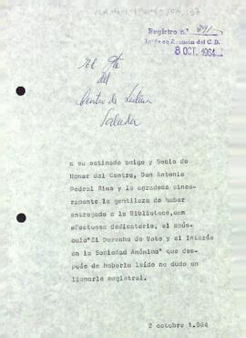 Agraïment per un donatiu