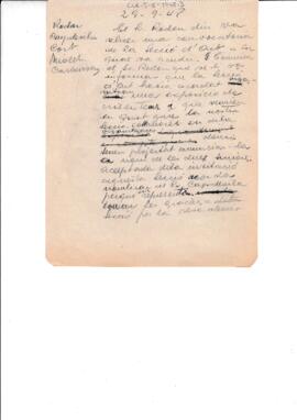 Esborrany de l'acta del 29 de setembre de 1948 de la Secció d'Art i Oficis