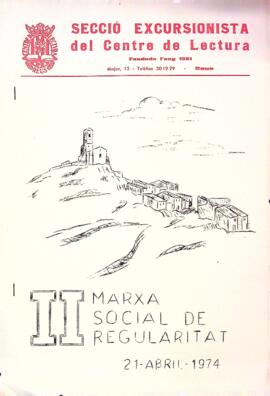 II Marxa Social de Regularitat