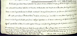 Carta de Ricard Guasch a Joaquim Riera agraint haver rebut la comunicació de la constitució dels mantenidors dels Jocs Florals de Barcelona