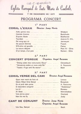 Programa concert