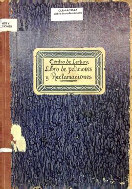 Libro de peticiones y reclamaciones