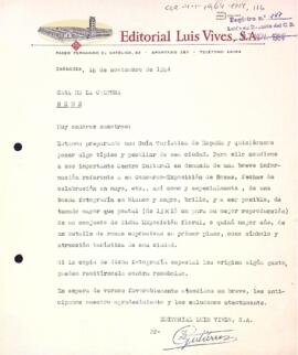 Petició de l'Editorial Luis Vives