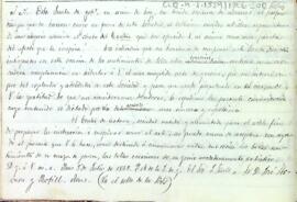 Carta d'agraïment de la Junta de govern a Josep Llovera per haver donat un dels seus quadres pintat a l'oli al Centre de Lectura