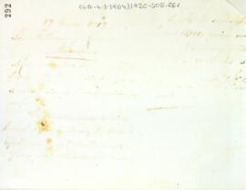 Carta dirigida als Srs. Fàbregas i Recasens de contingut il·legible