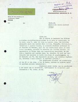 Petició d'espai per fer una conferència