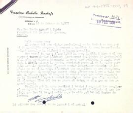 Francesc Corbella sobre el número de l'Esbart Montserrat