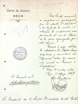 Conferència del doctor Martín Navarro