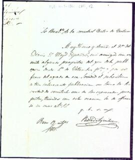 Carta on s'envia publicitat sobre el Diario El Lloyd Español