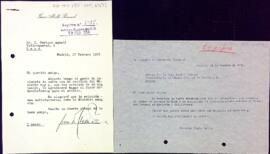 Joan Abelló envia una carta del Ministeri d'Educació