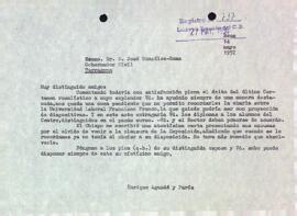 Carta a José González-Sama