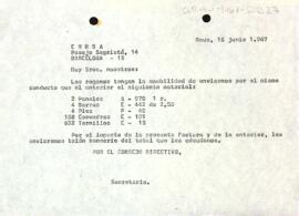 Carta del president a E.R.M. S.A