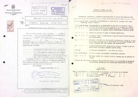 Aprovació de diverses activitats culturals
