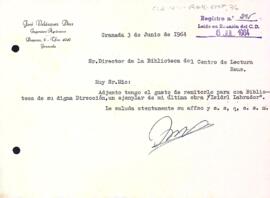 Donatiu d'una obra