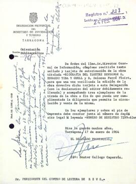 Autorització d'una publicació