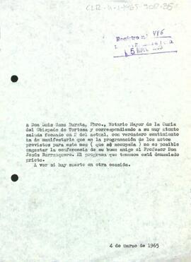 Carta del president a Luíz Sanz Burata