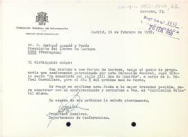 Patrocini d'una conferència