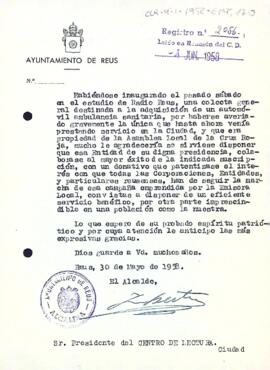 Petició de donatiu per comprar una nova ambulància