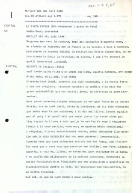 Guió del programa n. 345
