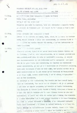 Guió del programa n. 298