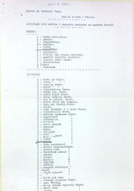 Documentació de l'any 1931