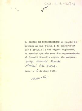 Representants de la secció en el consell directiu