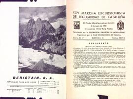 XXV Marxa Excursionista de Regularitat de Catalunya