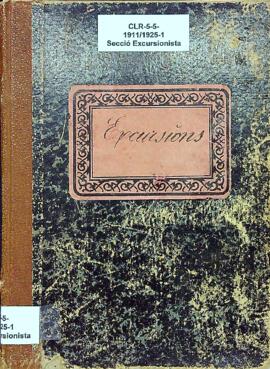 Llibre d'excursions del 1911 al 1925