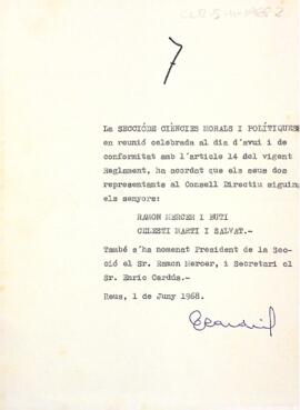 Representants de la secció al consell directiu